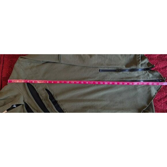 Zacard Mens Hoodie XL Gothic Grunge Steampunk Combat Goblincore Streetwear - Picture 9 of 10